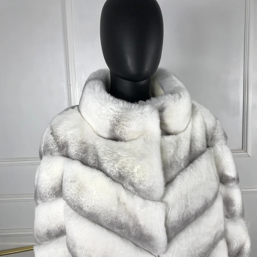 antreprenor roșu șah  Femei haina de blana jacheta de iarna autentic naturale blana de iepure rex  uza chinchilla de culoare vânzare fierbinte cumpara < Jachete & Coats |  Rentbook.ro