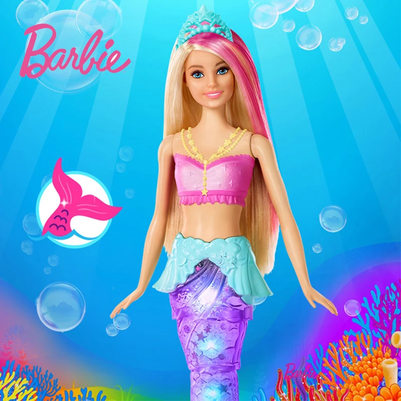 Peep Grape Conceited Barbie dreamtopia strălucire lumini sirena papusa cu mișcare în aer și sub  apă spectacole de lumina casă de joacă jucărie gfl82 12-inch cumpara <  Papusi & Accesorii | Rentbook.ro
