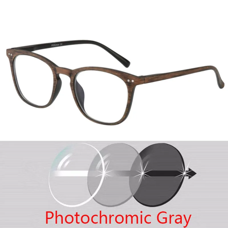 Anecdote exit Uncertain Fotocromatică gri ochelari pentru miopie sph 0 -0.5 -0.75 la -6.0 femei  bărbați lemnului cadru miop ochelari baza de prescriptie medicala cumpara <  Femei Ochelari | Rentbook.ro